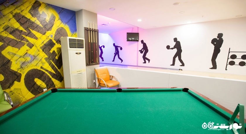 میز بیلیارد هتل شروود بریز ز ریزورت